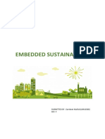 Embedded Sustainability