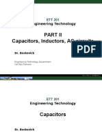 Capacitors, Inductors, AC Circuits: Engineering Technology