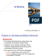 6: Wireless and Mobile Networks 6-1