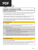 IFOA Exam Registration and Fees Guide | PDF