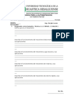 Examen Parcial Mecatronica Ingenieria