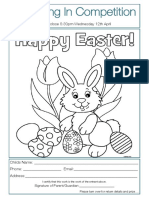 Easter Colouring Competition 2017