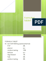 Formulasi Tablet