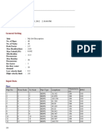 Analysis Output