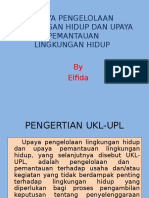 Upaya Pengelolaan Lingkungan Hidup Dan Upaya Pemantauan