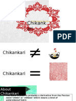 Chikankari - ''The Traditional Embroidery Style From Lucknow, India''.