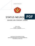 Status Neurologi: Bagian Ilmu Penyakit Syaraf