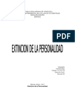 Trabajo Extension de La Personalidad