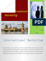 Process of International Marketing: Presented B Y: Romi & Ri Tu