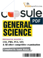 Capsule General Science by Aamir Mahar PDF