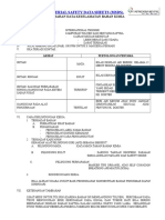 MSDS INTERNATIONAL THINNER