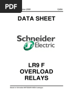 Schneider LR9 F Overload Relays PDF