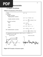 Chapter III Generalized Performance Characteristics of Instruments