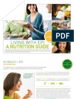 Nutrition guide for managing EPI