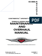 Continental Aircraft Engine. Maintenance and Overhaul Manual.