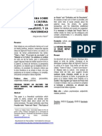 Teoria Freudiana Sobre La Cultura La Gran Fechoria, Lo Ambiguo y La Fraternidad