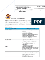 Formato de Temario de Evaluaciones