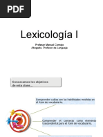 Vocabulario Contextual I