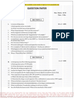 Model Paper -Physics