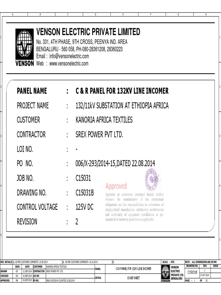 Control & Relay Panel Wiring Diagram | PDF | Relay | Electrical Wiring