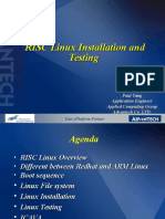 09 - RISC Linux Installation