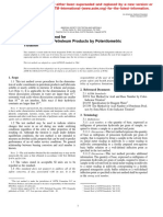 D 664 - 95 ASTM Acid Number PDF