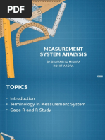 Gage R&R Study Guide for Minitab | PDF | Engineering Tolerance | Statistics