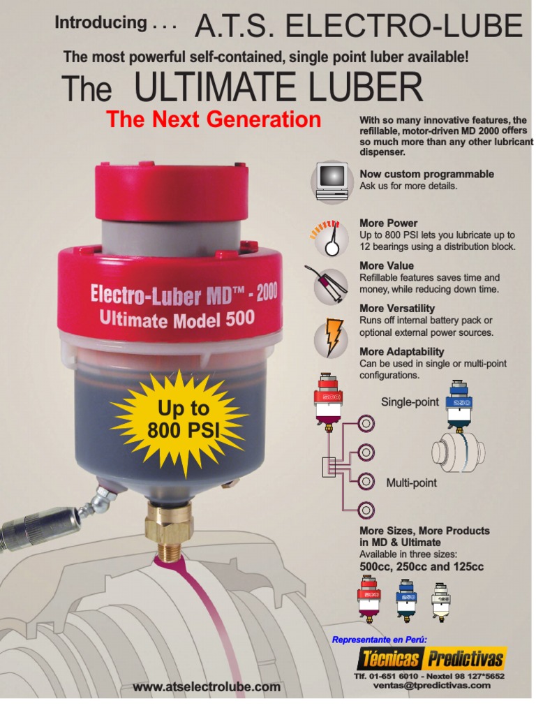 Ultimate Luber Brochure 2 | PDF | Pump | Lumber