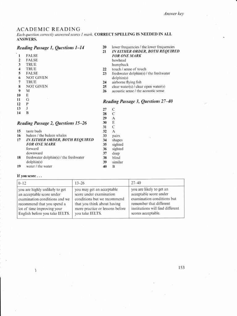 Ielts 4 Reading Ac Test 1 ABC | PDF | Marine Mammals | International