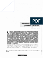 Las-Excepciones en El Proceso Ejecutivo PDF