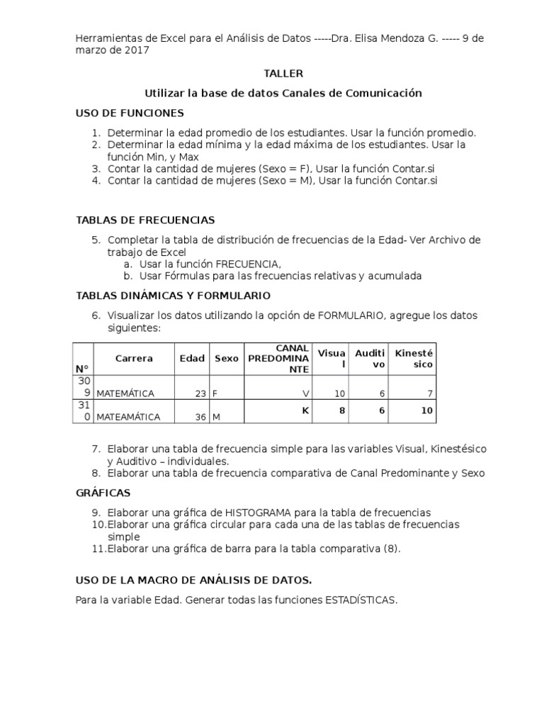 Taller Matemática | PDF | Métodos y materiales de enseñanza
