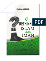Buku Rethinking Islam Dan Iman (Gabungan)