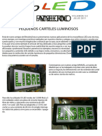 Brico LED - Pequeños Carteles Luminosos PDF