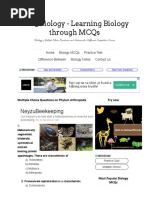 Download Multiple Choice Questions on Phylum Arthropoda  by Tony Dawa SN342843543 doc pdf