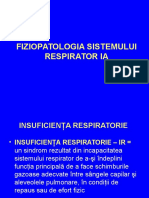 Cursul Nr. 1A - Fiziopatologia Sistemului Respirator I