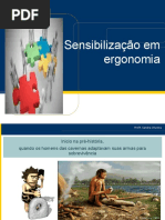 Sensibilizacao Ergonomia