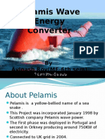Pelamis Wave Energy Converter: by Avinash Roy (ME-6th Sem) 0901me131026