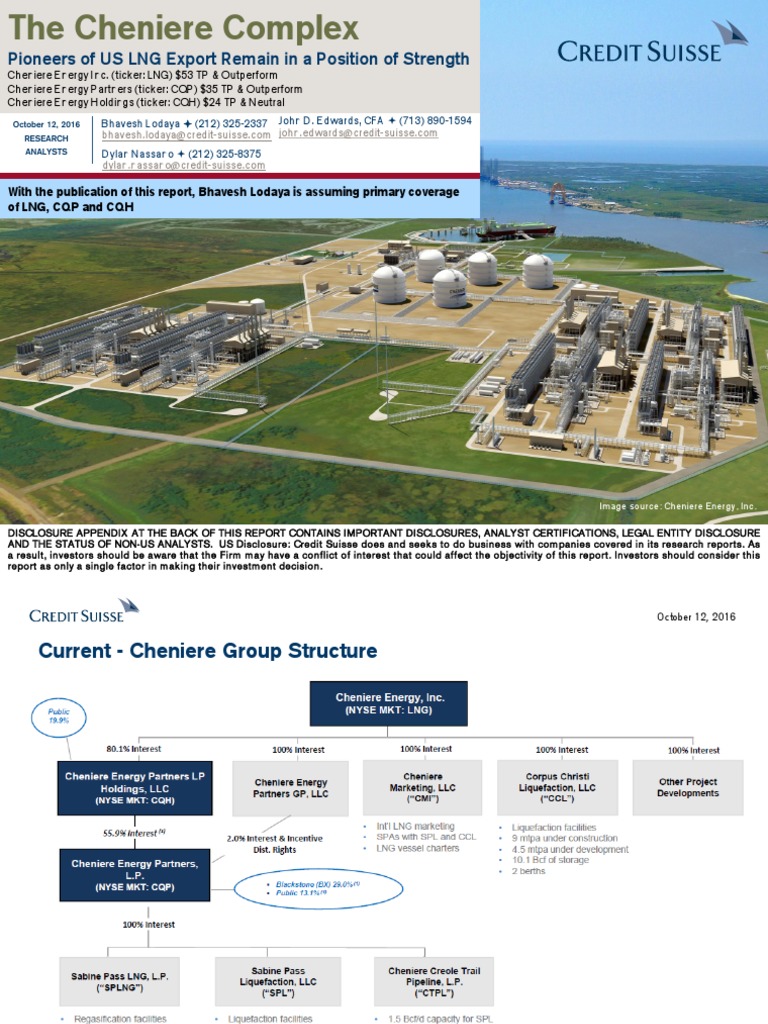 LNG Report | PDF | Liquefied Natural Gas | Investor
