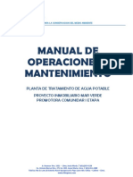 Manual O&M PTAP Camposol Revisado 12-12-16