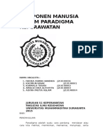 Kelompok 1 Keperawatan Dasar Komponen Manusia Dalam Paradigma Keperawatan 2014