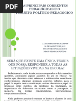 asprincipaiscorrentespedaggicas-140509103238-phpapp01