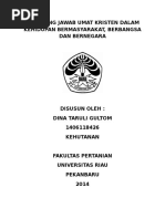 Download Tanggung Jawab Umat Kristen Dalam Kehidupan by Ali Wardana SN342864964 doc pdf