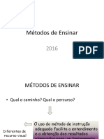 Aula 7.1 - Métodos de Ensinar