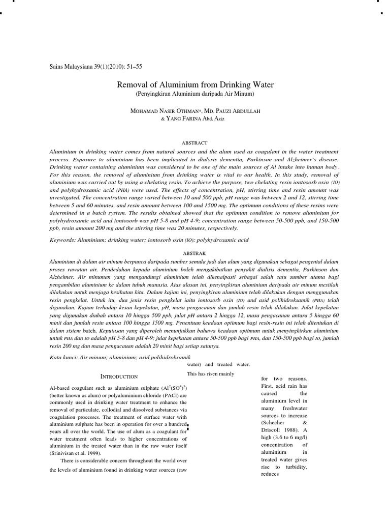 07 Water Purification Aluminium