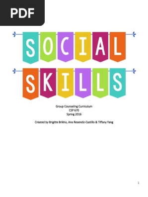 2nd grade social skills group 
