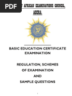 WAEC Handbook For Basic Education Certificate ExaminationBECE