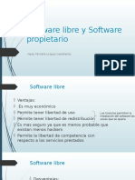 Software Libre y Software Propietario