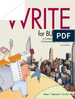 WriteForBusiness Sample
