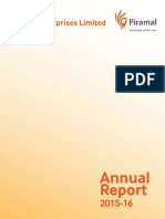 Piramal Ar Full 2015 16 PDF