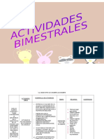 Plan Actividadesl Lenguaje